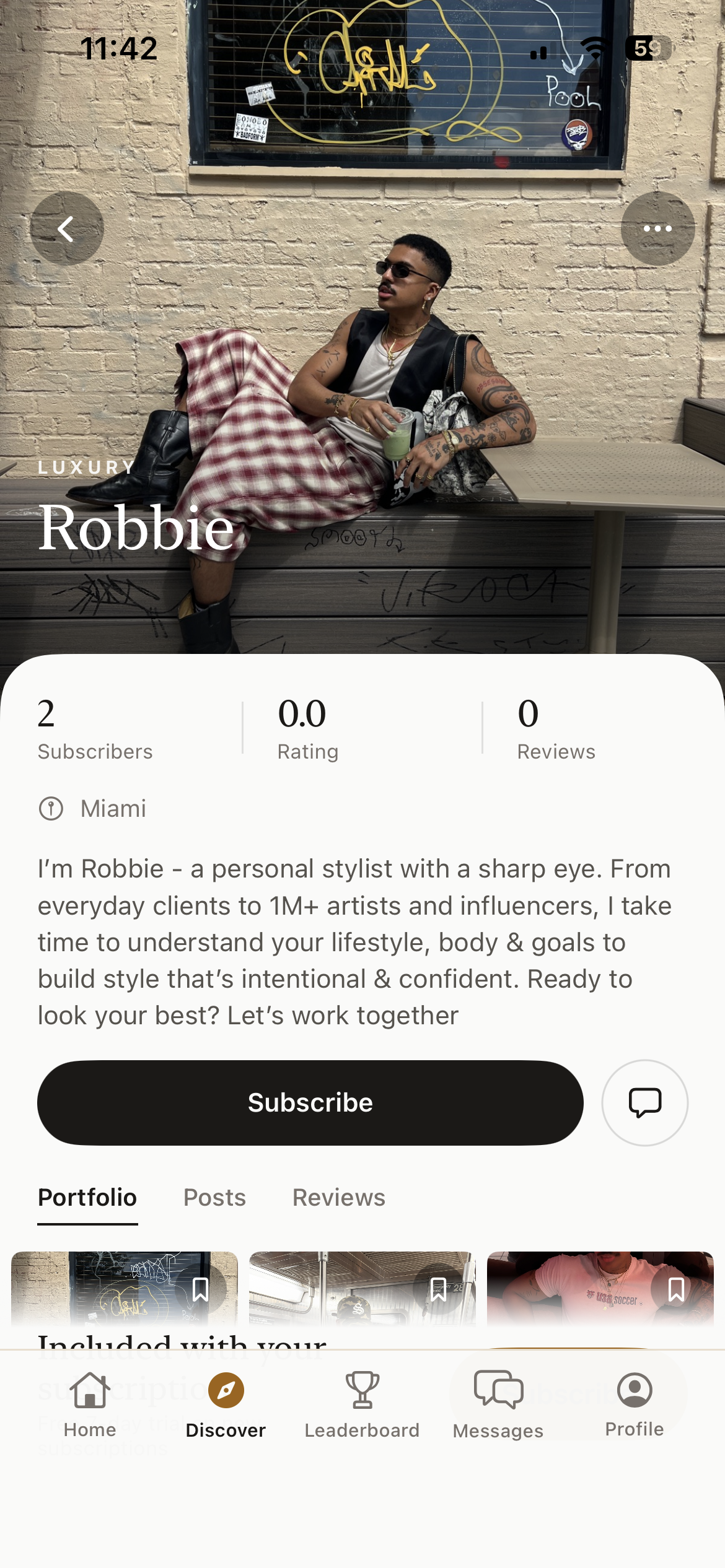 StyGuide app screen